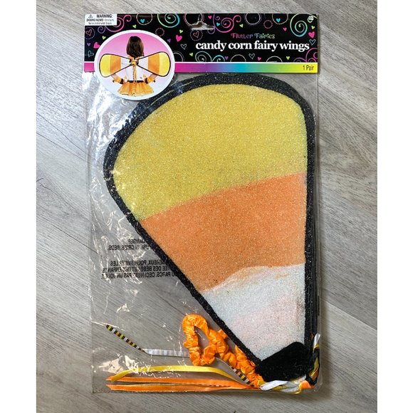 Candy Corn Fairy Wings - Picture 2 of 6